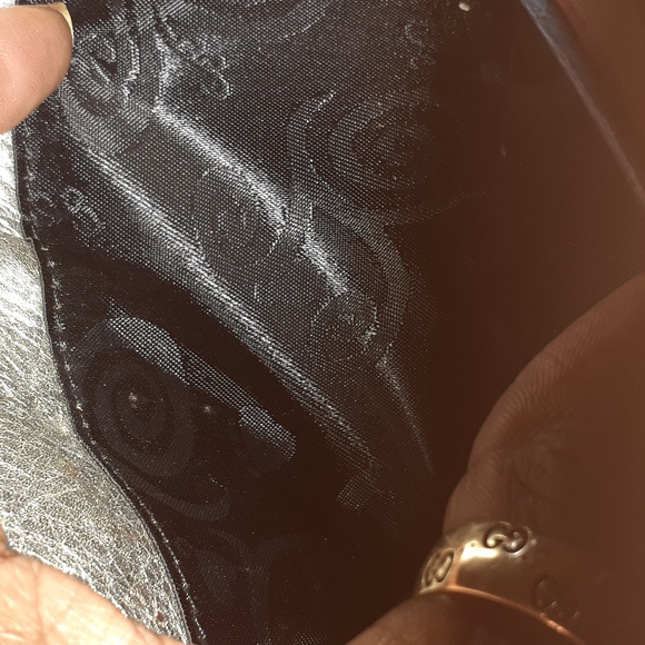 BRIGHTON LEATHER VIP WALLET HANDPAINTED EUC - Picture 12 of 15